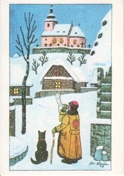 Radostné vánoce a šťastný Nový rok 03 1993 95 001 ● - Josef Lada